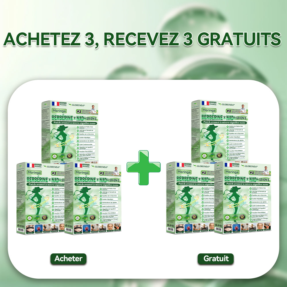 𝐁𝐨𝐮𝐭𝐢𝐪𝐮𝐞 𝐎𝐟𝐟𝐢𝐜𝐢𝐞𝐥𝐥𝐞 | 𝐆𝐋𝐎𝐑𝐄𝐍𝐃𝐀® 𝐌𝐨𝐫𝐢𝐧𝐠𝐚 · 𝐁𝐞𝐫𝐛𝐞𝐫𝐢𝐧𝐞 × 𝐍𝐀𝐃+ 𝟏𝟎-𝐞𝐧-𝟏 𝐍𝐚𝐧𝐨 𝐌𝐢𝐜𝐫𝐨𝐧𝐞𝐞𝐝𝐥𝐞 𝐀𝐯𝐚𝐧𝐜é 𝐏𝐚𝐭𝐜𝐡 (𝐔𝐧𝐞 𝐬𝐞𝐮𝐥𝐞 𝐟𝐨𝐢𝐬 𝐩𝐚𝐫 𝐣𝐨𝐮𝐫) 𝐏𝐨𝐮𝐫 𝐥’𝐨𝐛é𝐬𝐢𝐭é, 𝐩𝐞𝐚𝐮 𝐫𝐞𝐥â𝐜𝐡é𝐞, 𝐝𝐢𝐚𝐛è𝐭𝐞, 𝐚𝐩𝐧é𝐞 𝐝𝐮 𝐬𝐨𝐦𝐦𝐞𝐢𝐥, 𝐩𝐫𝐨𝐛𝐥è𝐦𝐞𝐬 𝐚𝐫𝐭𝐢𝐜𝐮𝐥𝐚𝐢𝐫𝐞𝐬, 𝐞𝐭 𝐛𝐢𝐞𝐧 𝐩𝐥𝐮𝐬